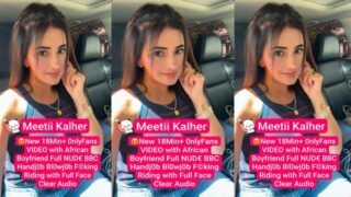 Meetii Kalher New African BF Blowjob & Fucking Video