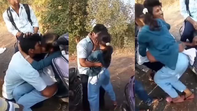 Road Valentine Babe – College Girl Hard MMS