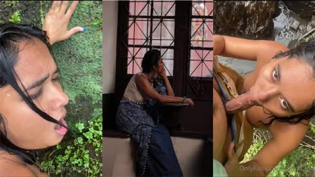 Fijian Indian Mia Z aka miaz1234 – Outdoor BG Fucking Two Dick Leaked Mms Video