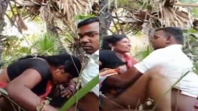 Tamil Nadu Gramathu Aunty Saree Fucking boobs