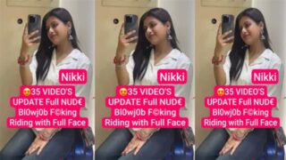 Niharika Aka Nikki Most Blowjob Hard Riding Full Face
