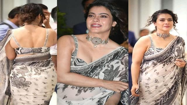 Bollywood Kajol Boob – Press Video Viral Online