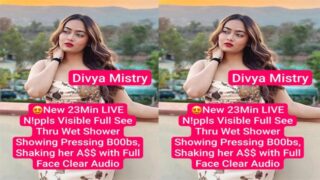 Horny Divya Mistry New Wet Shower First Time