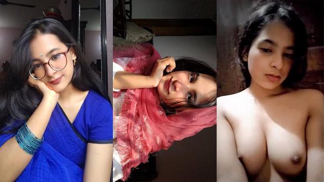 Hot Bengali Girl Viral Nude Boobs Press Rubbing