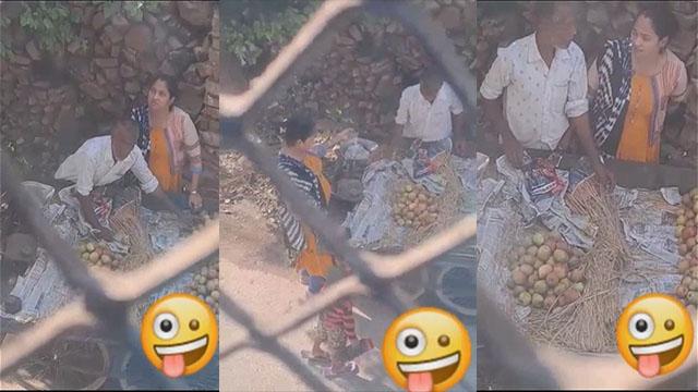 Young Aunty Outdoor Handjob In Public Area HD